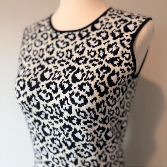 J. McLaughlin Leopard Patterned Knit Dress - Picture 3 of 7